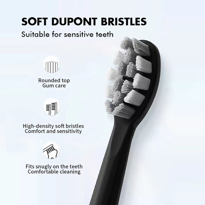 Intelligent Induction Charging Dupont Bristles Marble Art Sonic Electric Toothbrush - Image 5