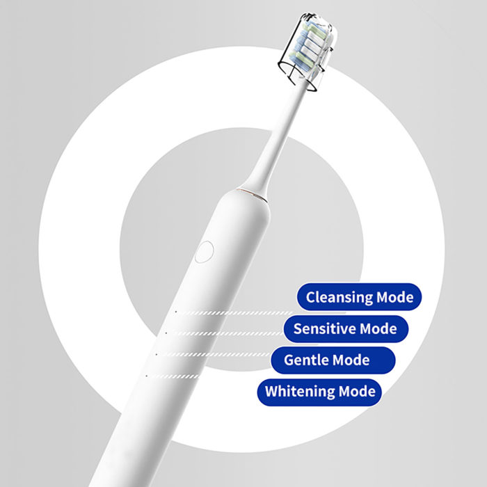 Powerful Ultrasonic Sonic Electric Toothbrush USB Charger Rechargeable Electric Brush Teeth - Image 6
