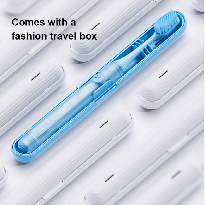LULA Private Label Portable Electric Toothbrush USB Charging OEM Slim Sonic Toothbrush For Adult - Image 3