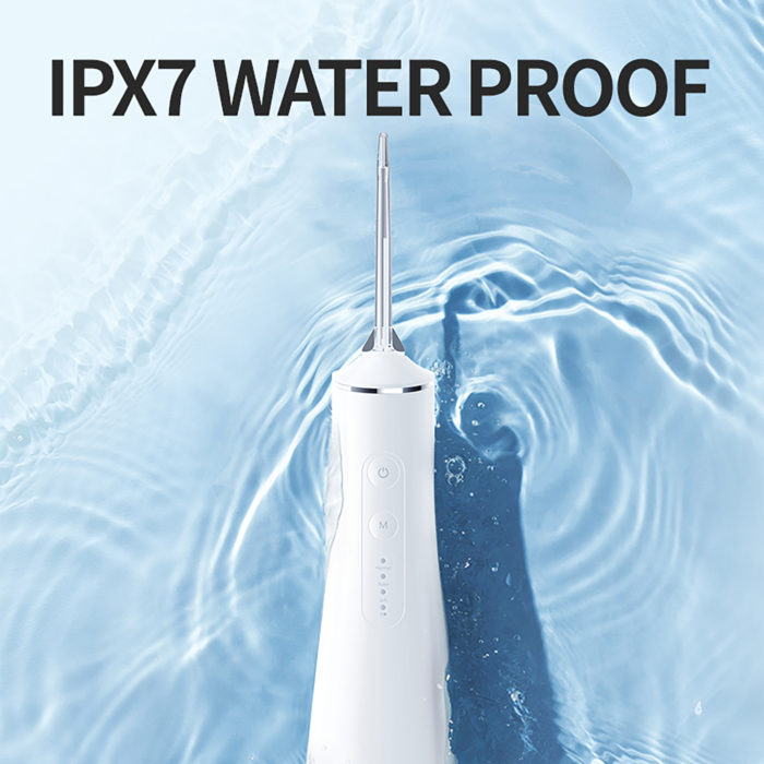 Rechargeable Cordless Portable Teeth Cleaning Dental Oral Irrigator Water Pick Electric Water Flosser - Image 6