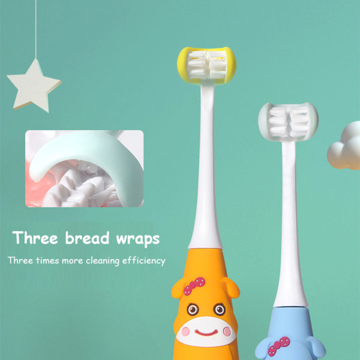 LULA Toothbrush Manufacturer 3 Side Electric Toothbrush Sonic Toothbrush Rechargeable for Kids Children - Image 3