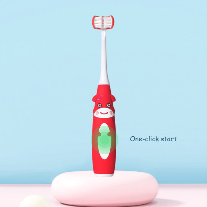 LULA Toothbrush Manufacturer 3 Side Electric Toothbrush Sonic Toothbrush Rechargeable for Kids Children - Image 4