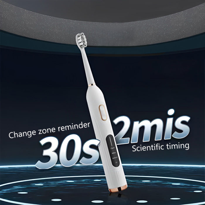 Custom Logo Oral Care Appliances Sonic Power Toothbrush Vibration Electric Toothbrush for Adult - Image 5
