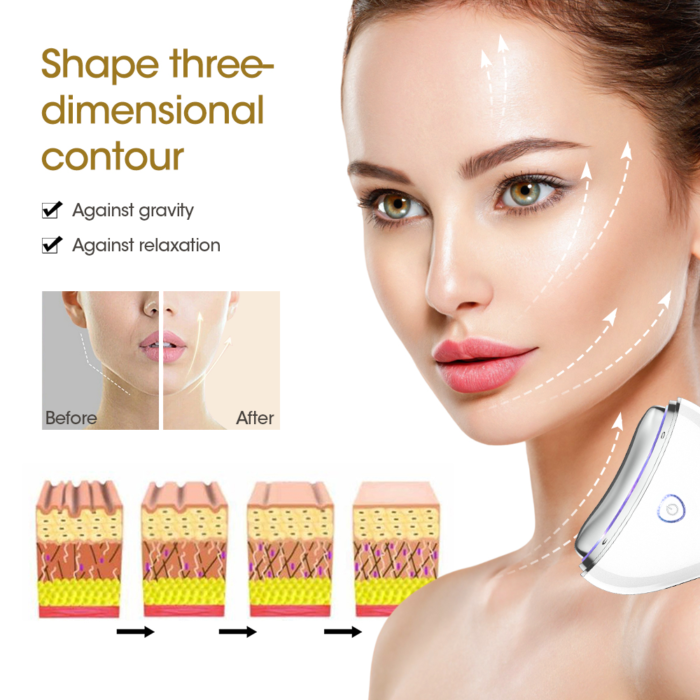 LULA Wholesale Love Electric Scraping Beauty Instrument Facial Micro Current EMS Electric Gua Sha Tools Face Lift Massager - Image 6