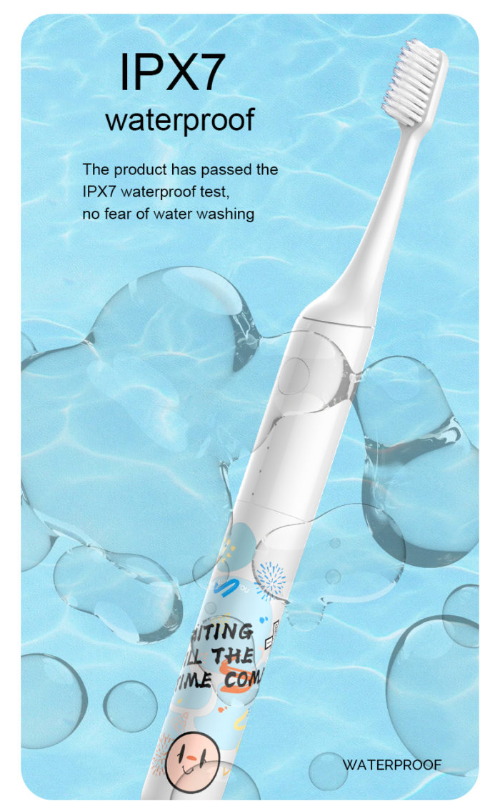 LULA Wholesale Portable Sonic Toothbrush Smart USB Rechargeable Electric Toothbrush for Adult - Image 3