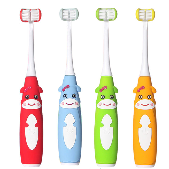 LULA Toothbrush Manufacturer 3 Side Electric Toothbrush Sonic Toothbrush Rechargeable for Kids Children