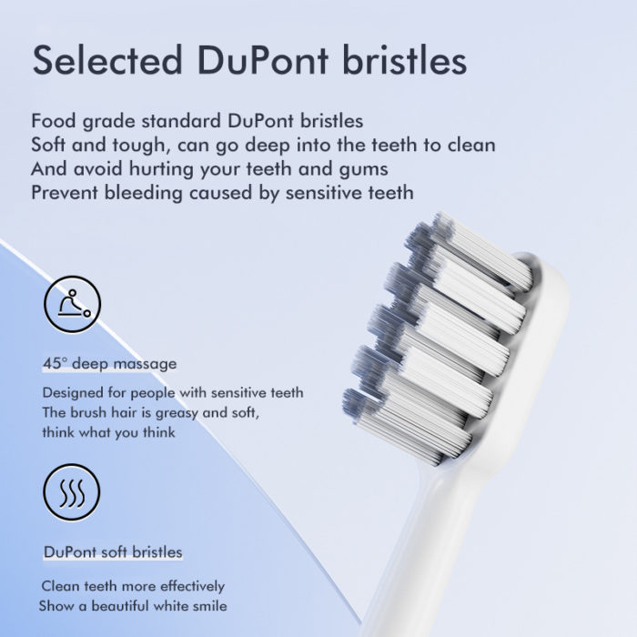 LULA 2023 New Product Electric Toothbrush IPX7 Waterproof Wireless Rechargeable Electric Toothbrush for Adult - Image 6