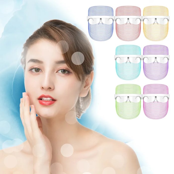 LULA Wholesale Custom 7 Colors Led Phototherapy Beauty Mask Therapy LED Beauty Mask