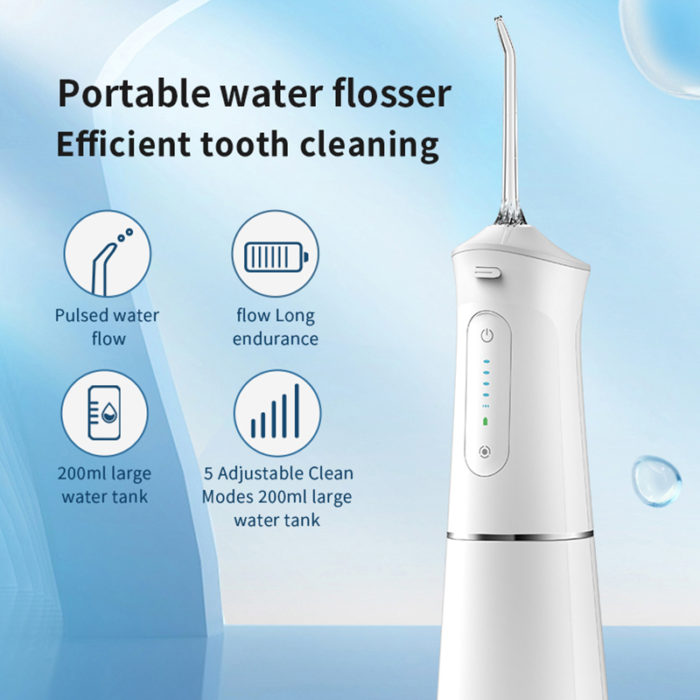 Water Flosser Teeth Cleaning Flosser Cordless Water Teeth Water Flosser - Image 3
