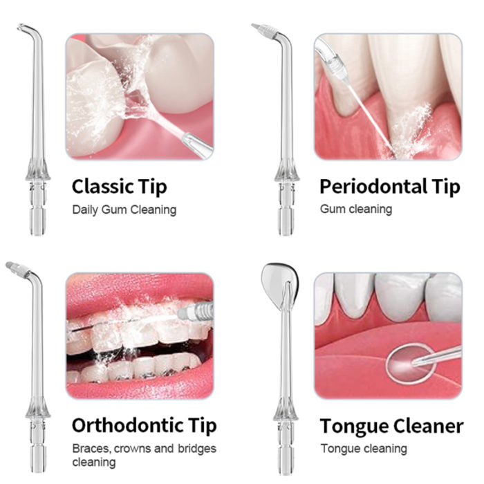 Water Flosser Teeth Cleaning Flosser Cordless Water Teeth Water Flosser - Image 6