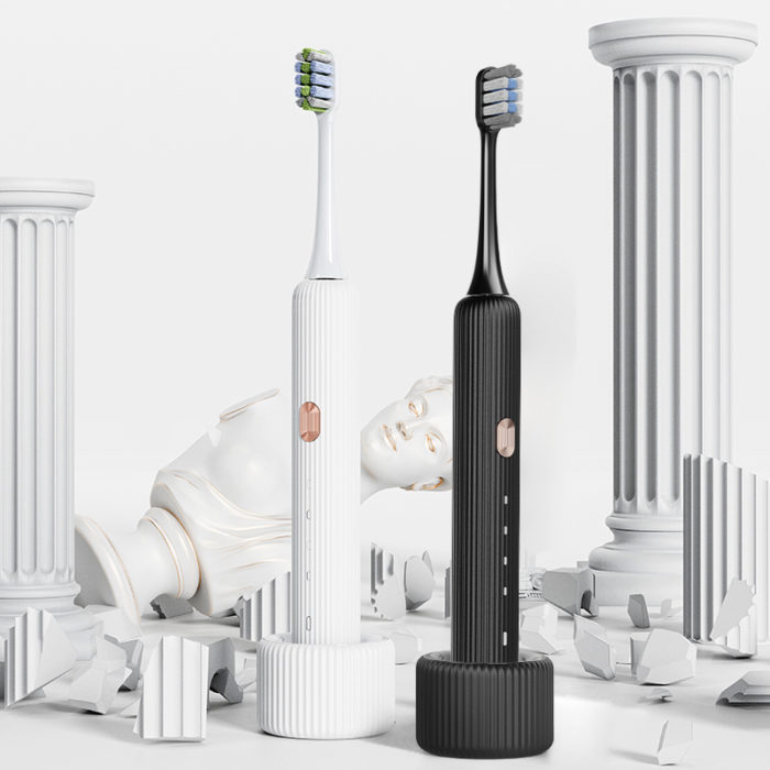 LULA Manufacturer Electric Toothbrush Ultrasonic IPX7 Waterproof Rechargeable Toothbrush for Adults - Image 2