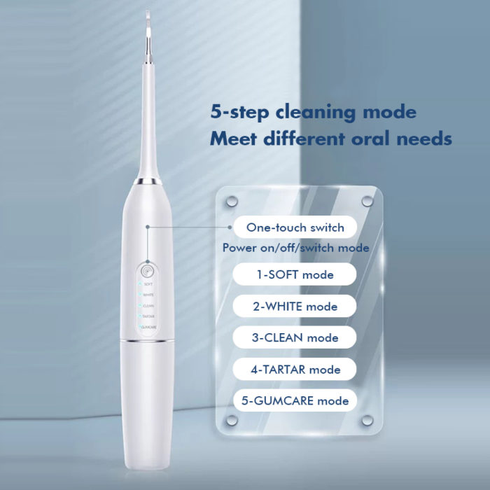 New Arrivals Touch Control Electric Toothbrush Wireless Ultrasonic Teeth Cleaner Dental Tartar Remover - Image 2