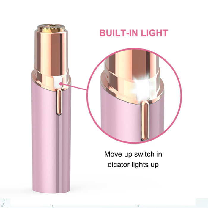 Portable Facial Hair Removal for Woman Electric Razor Shaver Painless Bikini Epilator for Lips - Image 4