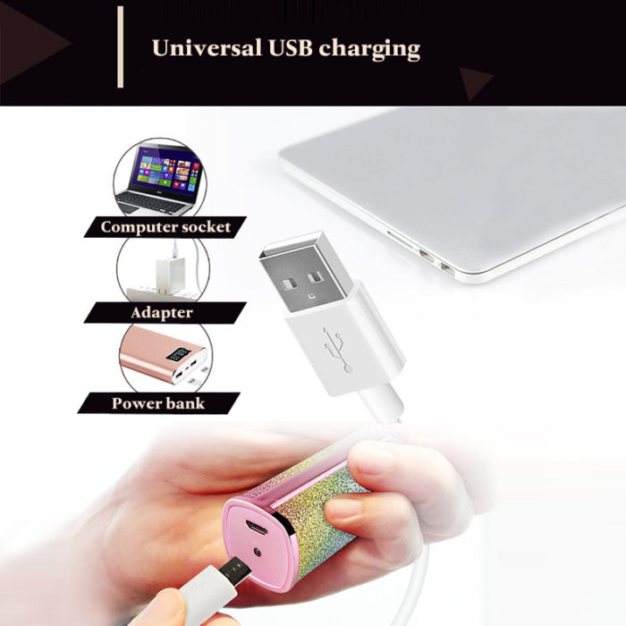 Pocket Painless Electric Epilator Portable Eyebrow Trimmer Facial Hair Remover for Women - Image 5
