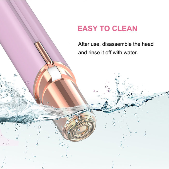 Portable Facial Hair Removal for Woman Electric Razor Shaver Painless Bikini Epilator for Lips - Image 7