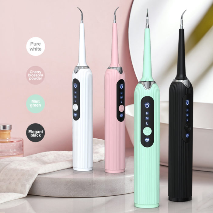 Electric Dental Scaler Vibration Tooth Calculus Remover Stains Tartar Sonic Toothbrush Cleaner - Image 7