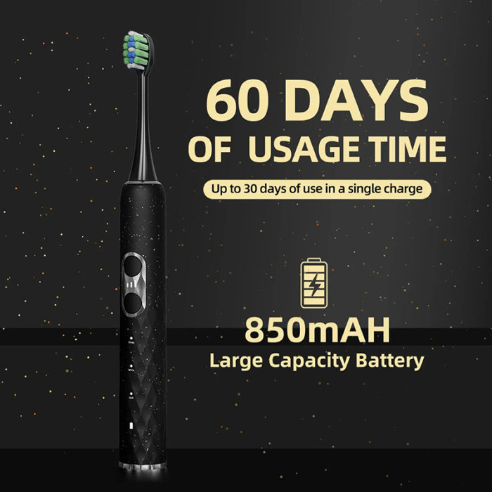 Oem Wholesale Quality Adult Intelligent Automatic Whitening Rechargeable Electric Toothbrush - Image 5