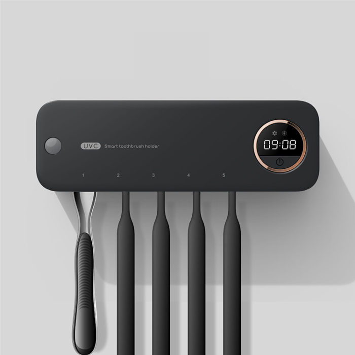 UVC Light Rechargeable Toothbrush Sterilizer for Bathroom
