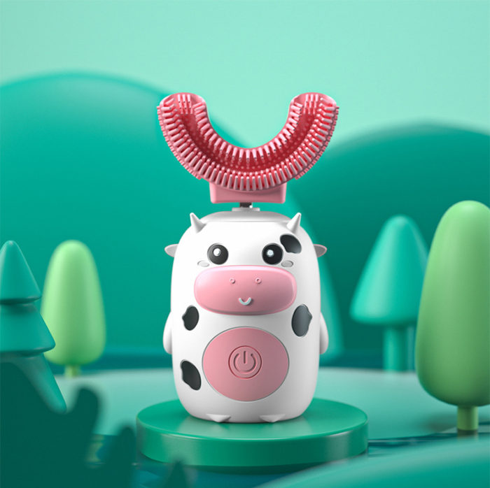 LULA Music Electric Toothbrush U shaped 360 Cartoon Toothbrush for Kids - Image 5
