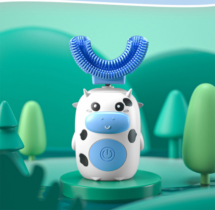 LULA Music Electric Toothbrush U shaped 360 Cartoon Toothbrush for Kids - Image 6