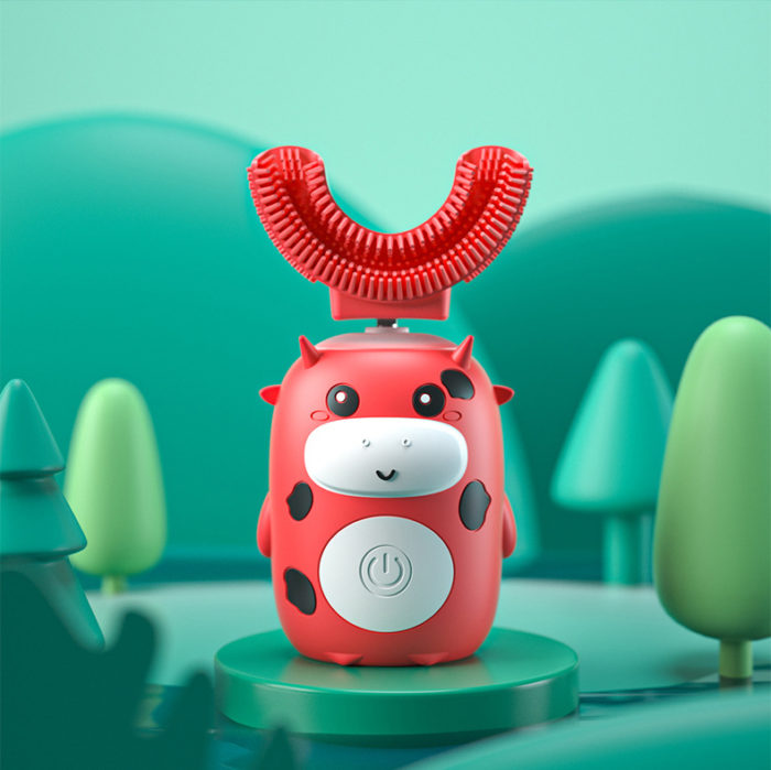 LULA Music Electric Toothbrush U shaped 360 Cartoon Toothbrush for Kids - Image 7