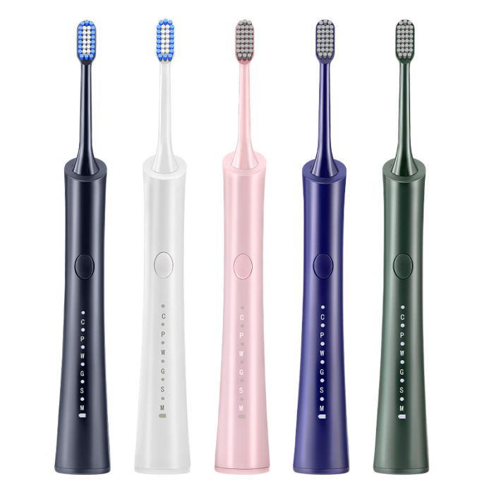 Sonic Electric Toothbrush IPX7 Waterproof 6 Modes USB Charger Rechargeable Toothbrush For Adults