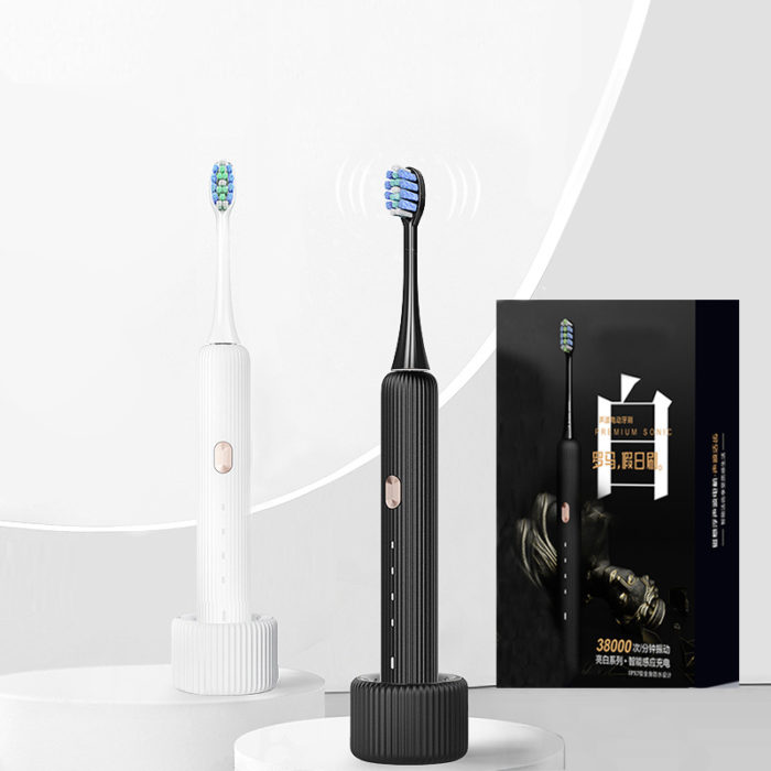 LULA Manufacturer Electric Toothbrush Ultrasonic IPX7 Waterproof Rechargeable Toothbrush for Adults - Image 3