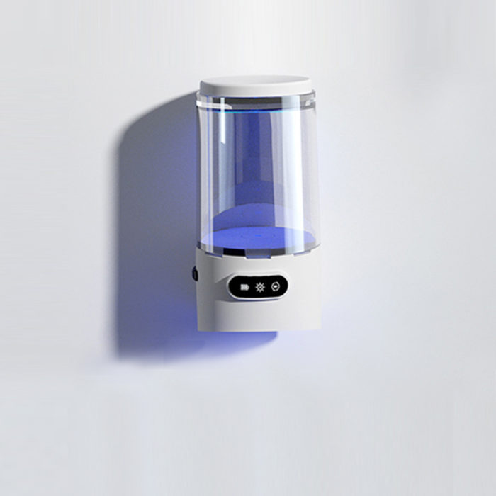 Bathroom UV Sterilizing Toothbrush Holder Wall Mounted With Cup - Image 2