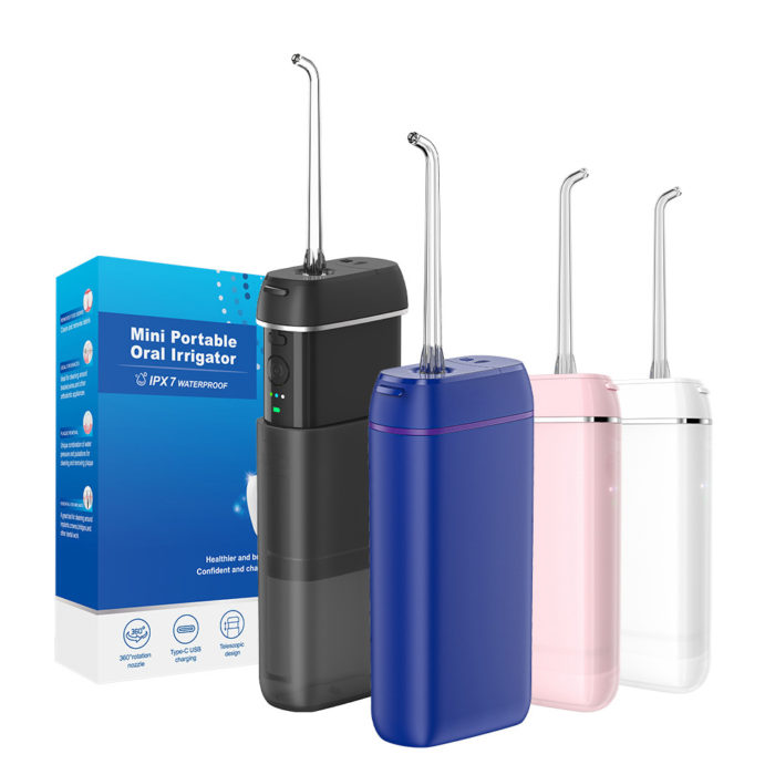 Portable Oral Irrigator Dental Mini Cordless Water Flosser