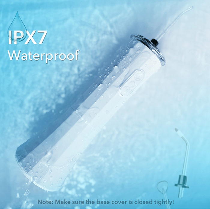 300ML Portable Oral Irrigator White Dental Water Flosser Jet - Image 7