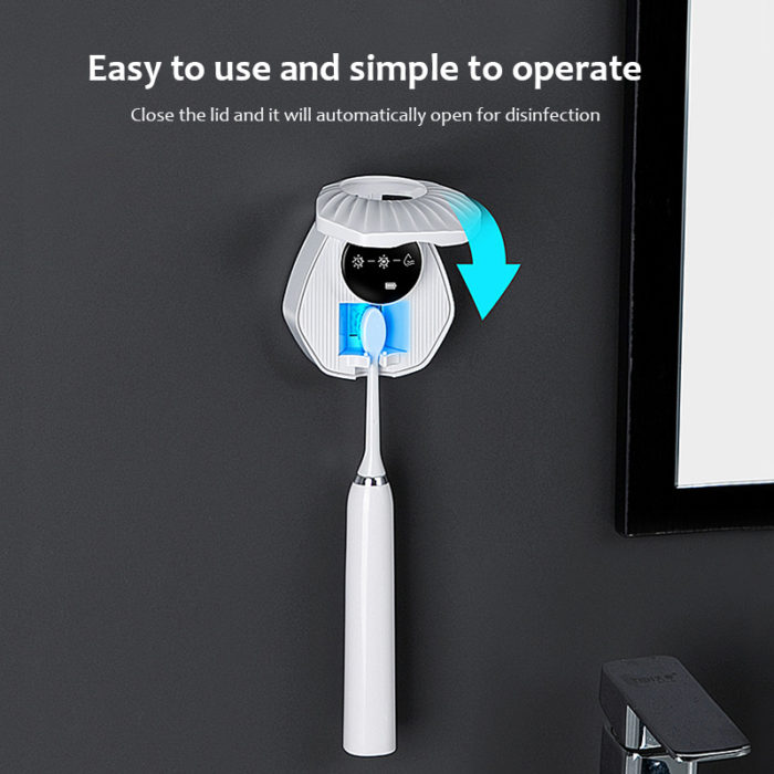 Smart Toothbrush Sterilizer Disinfection Holder and Dryer - Image 3