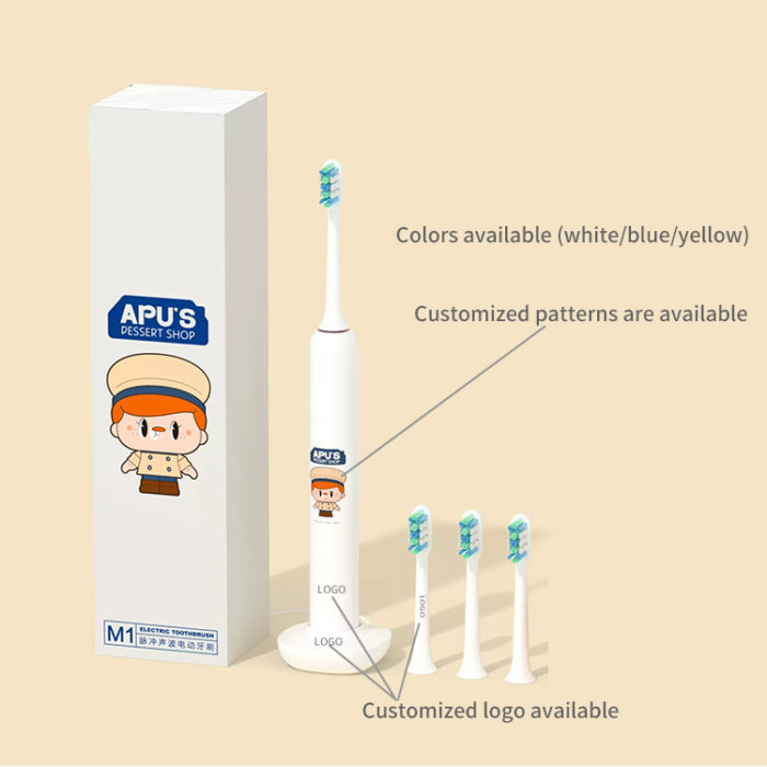 Wholesale Sonic Toothbrush Wireless Charging Rechargeable Electric Toothbrush - Image 3