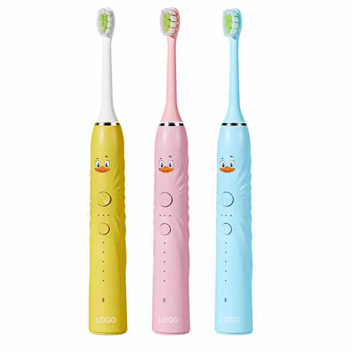 LULA Sonic Electric Toothbrush with Replacement Heads for Children
