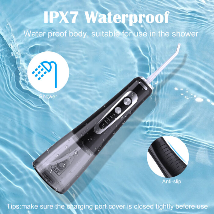 Cordless Water Flosser Oral Irrigator Teeth Cleaning Flosser Water Teeth - Image 8