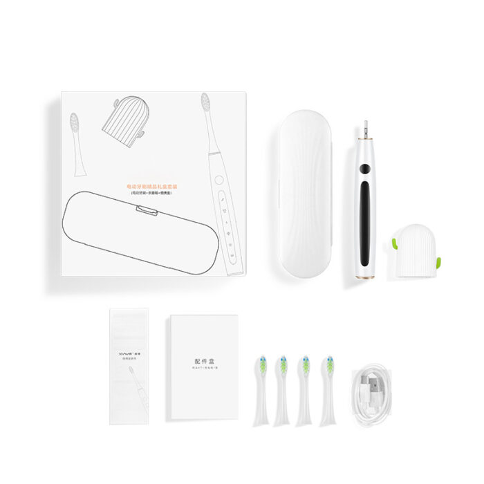 LULA OEM Rechargeable UVC Sterilizer Air Adult Electric Toothbrush with Travel Case - Image 5