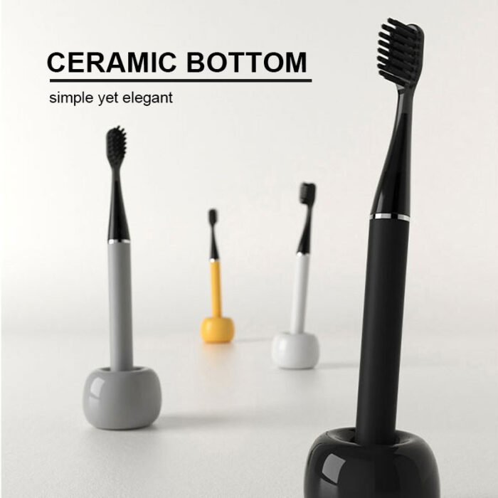 Wholesale High End Luxury OEM 3 Work Modes Slim Soft Sonic Electric Toothbrush - Image 6