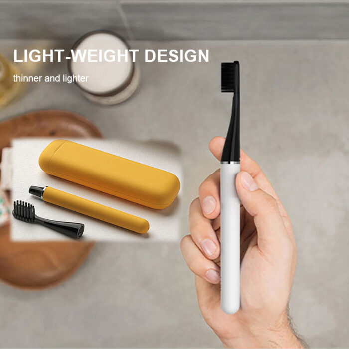 Wholesale High End Luxury OEM 3 Work Modes Slim Soft Sonic Electric Toothbrush - Image 3