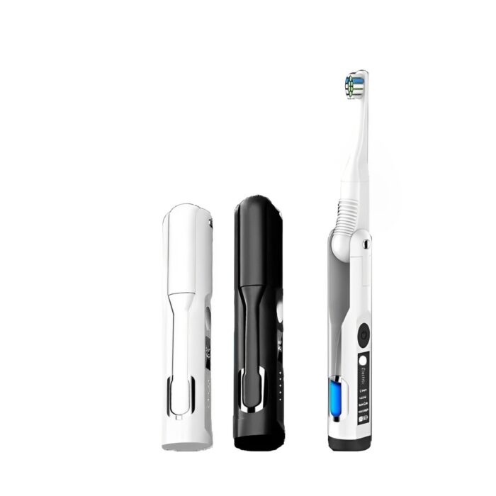 Wholesale OEM Custom Mini UV Sterilization Foldable Travel Electric Toothbrush - Image 2