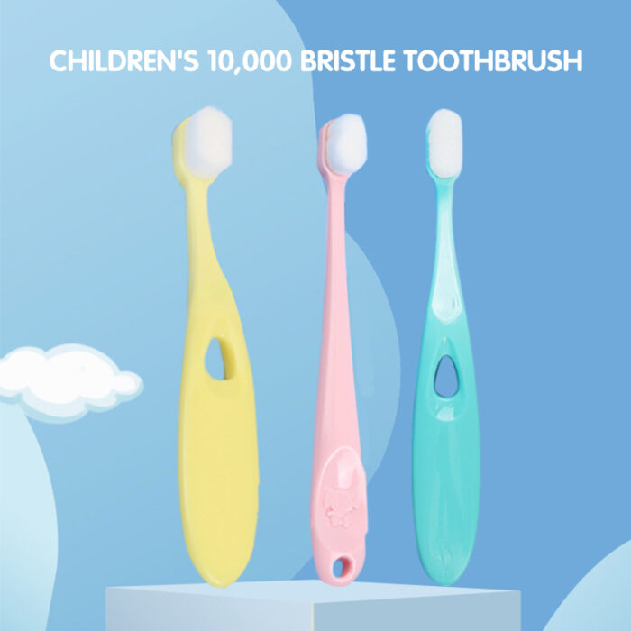 Hot Sale Micro Nano Ultra Soft Bristles Toothbrush For Kids Children - Image 3