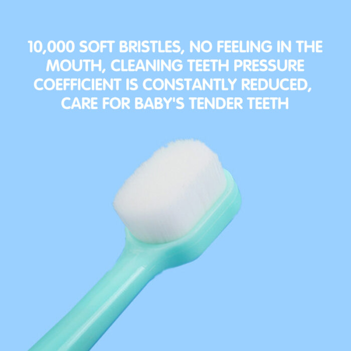 Hot Sale Micro Nano Ultra Soft Bristles Toothbrush For Kids Children - Image 5