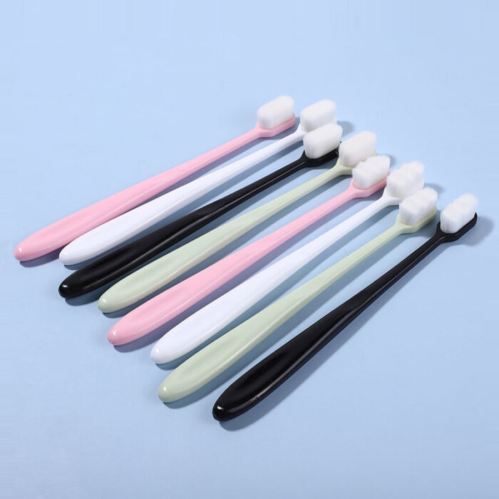 Factory Outlet Soft Toothbrush for Adult Kid 10000 Hairs Dental Brush for Pregnant Portable Travel Nano Toothbrushes - Image 2