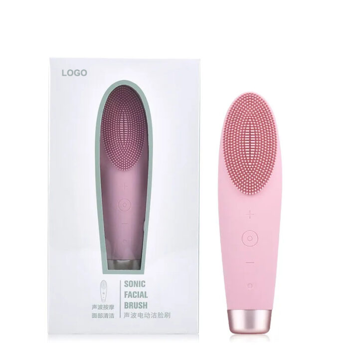 LULA Beauty Facial Cleansing Brush Device for Deep Sonic Facial Cleaner Electric Silicone Face Clean Brush for Skin Beauty