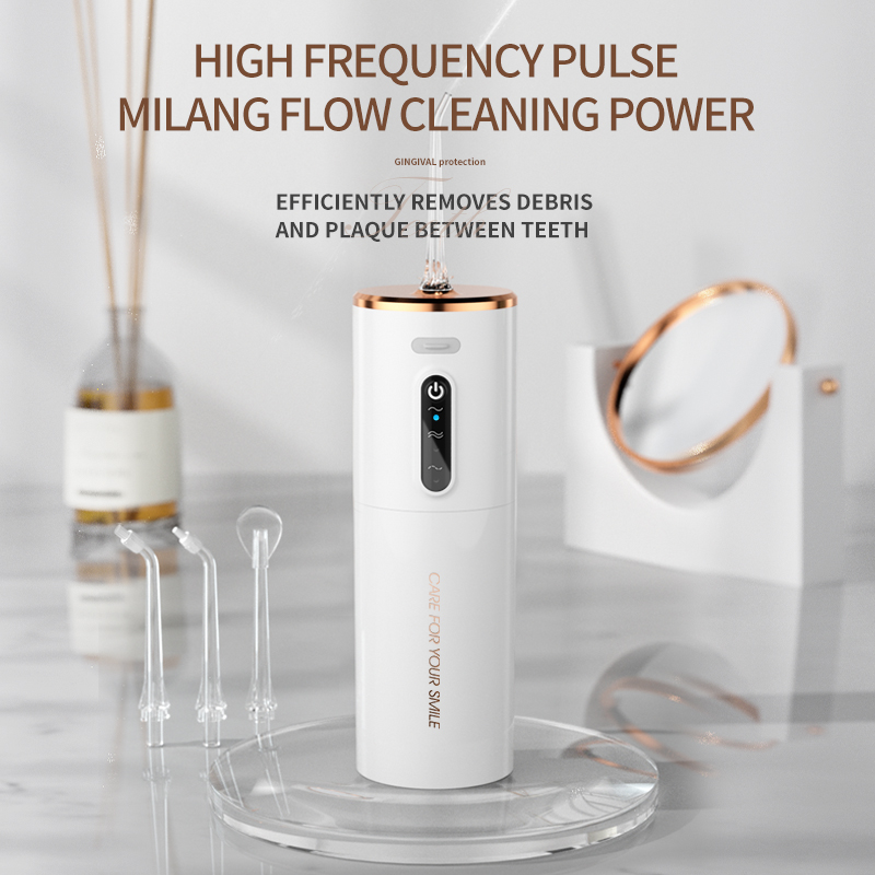 2026 New Light Luxury Electric Oral Irrigator Portable Type-C Charging Three-Mode Pressure Oral Irrigator - Image 4